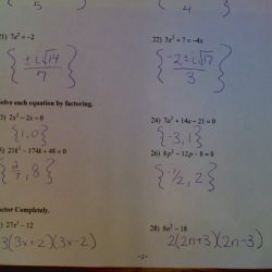 Algebra 2 chapter 4 test answer key