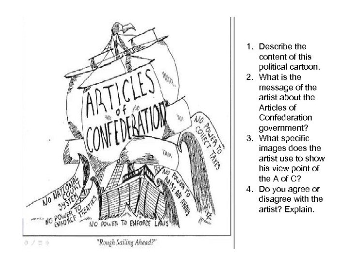 Articles of confederation answer key pdf