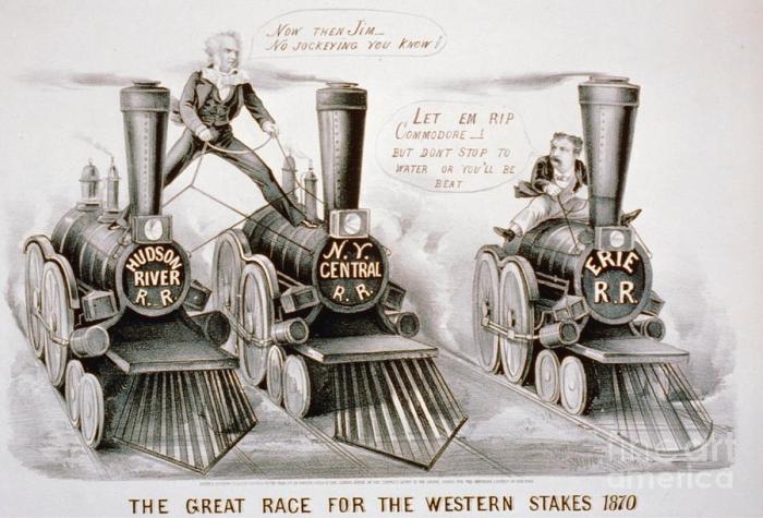 The great race for the western stakes 1870