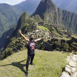 Dos amigos y yo ir machu picchu el verano pasado